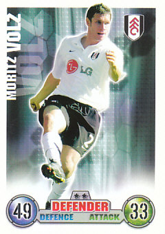 Moritz Volz Fulham 2007/08 Topps Match Attax #134